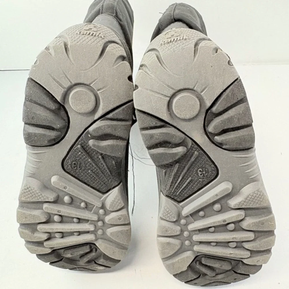 Kamik Snow Boots Little Kids Size 13 Black Waterproof Insulated Winter‎ Boots